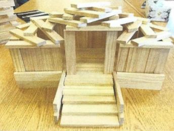 Student woodworking project